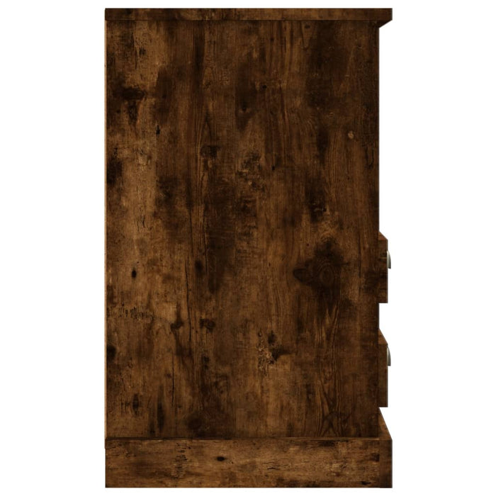 Noptiere, 2 buc., stejar afumat, 43x36x60 cm - WALTI WALTI
