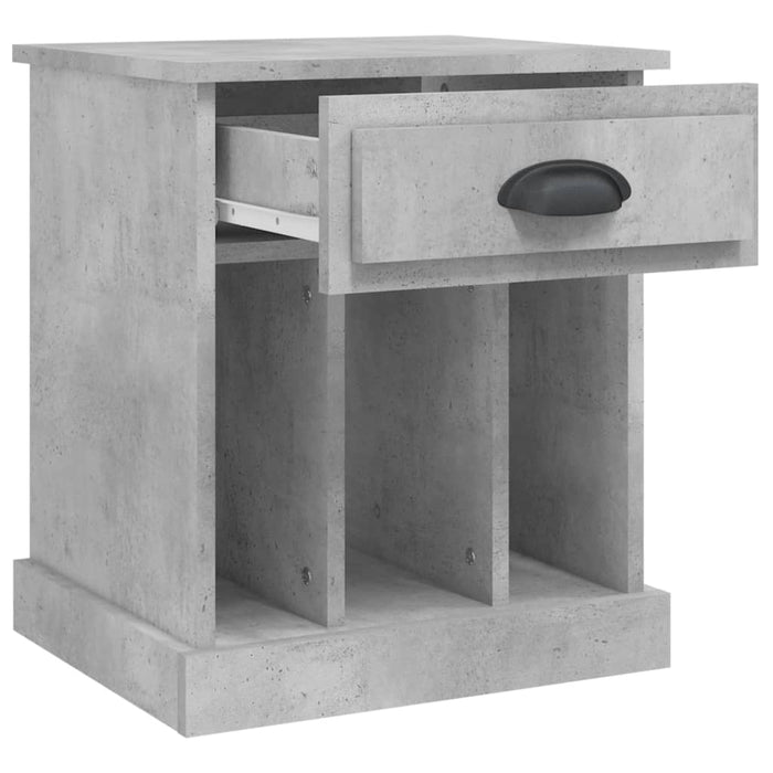 Noptiere, gri beton, 43x36x50 cm - WALTI WALTI