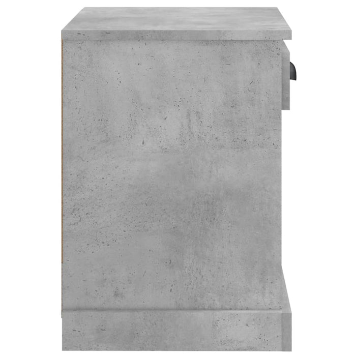 Noptiere, 2 buc., gri beton, 43x36x50 cm - WALTI WALTI