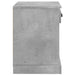 Noptiere, 2 buc., gri beton, 43x36x50 cm - WALTI WALTI