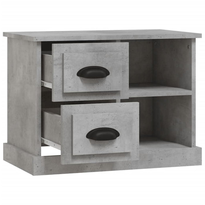 Noptieră, gri beton, 60x35,5x45 cm - WALTI WALTI