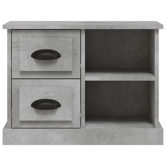 Noptieră, gri beton, 60x35,5x45 cm - WALTI WALTI