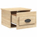 Noptiere de perete, 2 buc., stejar sonoma, 41,5x36x28 cm - WALTI WALTI