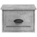 Noptiere de perete, 2 buc., gri beton, 41,5x36x28 cm - WALTI WALTI