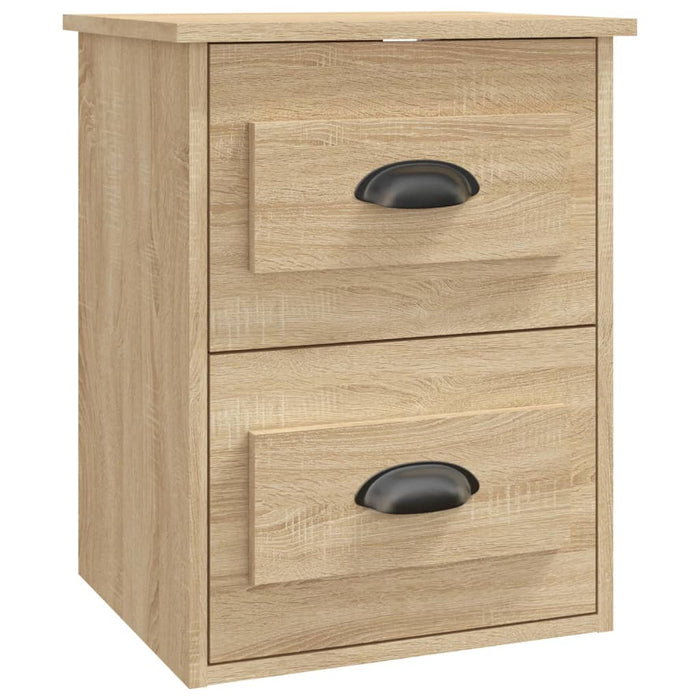 Noptiere de perete, 2 buc., stejar sonoma, 41,5x36x53cm - WALTI WALTI