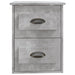 Noptiere suspendate pe perete, 2 buc., gri beton, 41,5x36x53 cm - WALTI WALTI