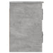 Noptiere suspendate pe perete, 2 buc., gri beton, 41,5x36x53 cm - WALTI WALTI