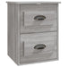 Noptiere suspendate pe perete, 2 buc., gri sonoma, 41,5x36x53cm - WALTI WALTI