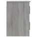 Noptiere suspendate pe perete, 2 buc., gri sonoma, 41,5x36x53cm - WALTI WALTI