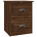 Noptiere suspendate pe perete, 2 buc, stejar maro, 41,5x36x53cm - WALTI WALTI