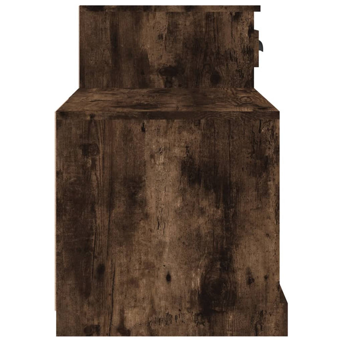 Pantofar, stejar fumuriu, 100x42x60 cm, lemn prelucrat - WALTI WALTI