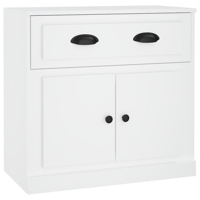 Servantă, alb, 70x35,5x67,5 cm, lemn prelucrat - WALTI WALTI