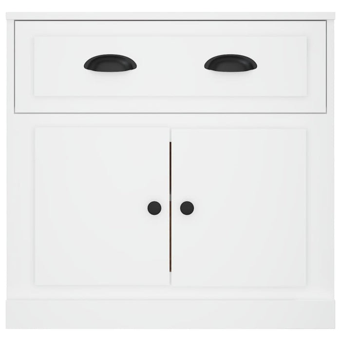 Servantă, alb, 70x35,5x67,5 cm, lemn prelucrat - WALTI WALTI