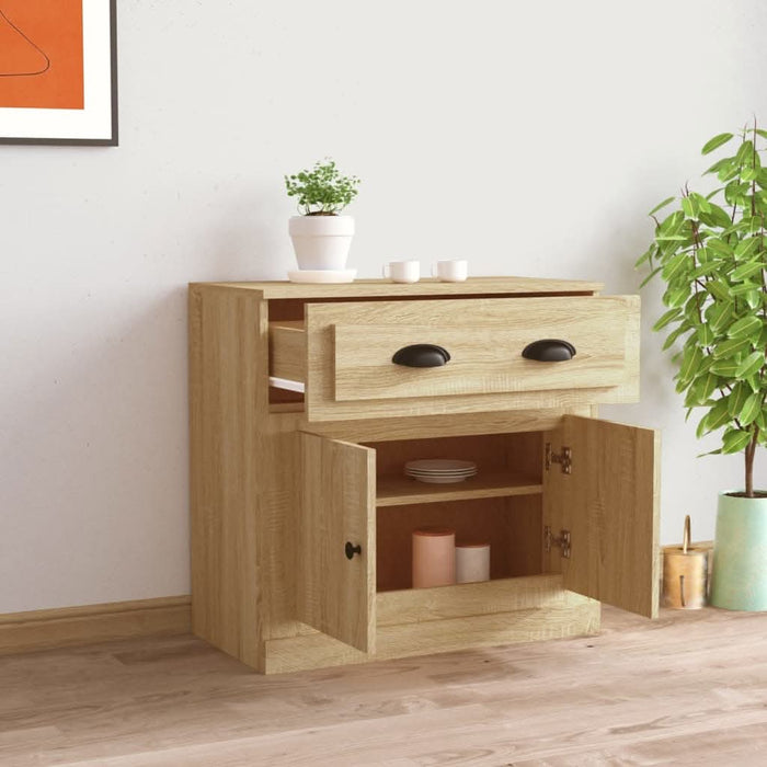 Servantă, stejar sonoma, 70x35,5x67,5 cm, lemn prelucrat - WALTI WALTI