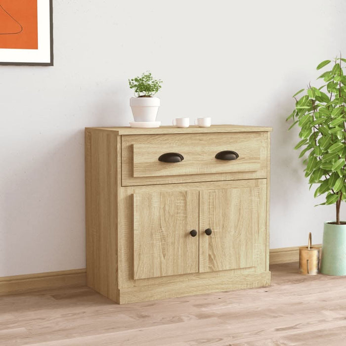 Servantă, stejar sonoma, 70x35,5x67,5 cm, lemn prelucrat - WALTI WALTI