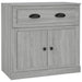 Servantă, gri sonoma, 70x35,5x67,5 cm, lemn prelucrat - WALTI WALTI