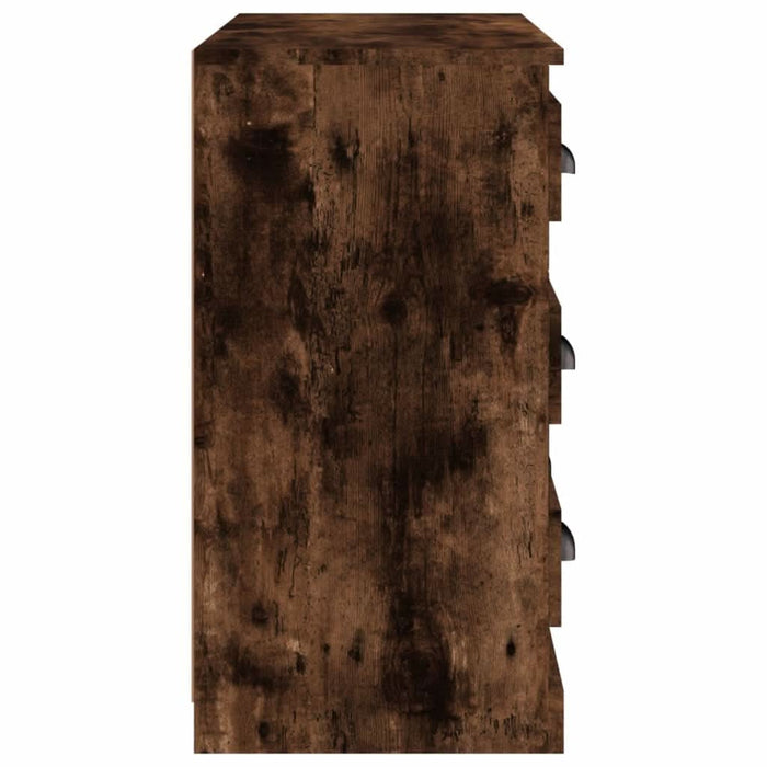 Servantă, stejar afumat, 70x35,5x67,5 cm, lemn prelucrat - WALTI WALTI