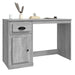 Birou cu sertar, gri sonoma, 115x50x75 cm, lemn prelucrat - WALTI WALTI