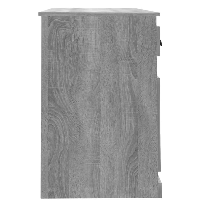 Birou cu sertar, gri sonoma, 115x50x75 cm, lemn prelucrat - WALTI WALTI