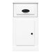 Dulap lateral cu sertar, alb, 40x50x75 cm, lemn prelucrat - WALTI WALTI