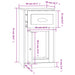 Dulap lateral cu sertar, alb, 40x50x75 cm, lemn prelucrat - WALTI WALTI