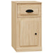 Dulap lateral, sertar stejar sonoma, 40x50x75 cm lemn prelucrat - WALTI WALTI