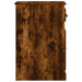 Dulap lateral, sertar, stejar afumat, 40x50x75cm lemn prelucrat - WALTI WALTI