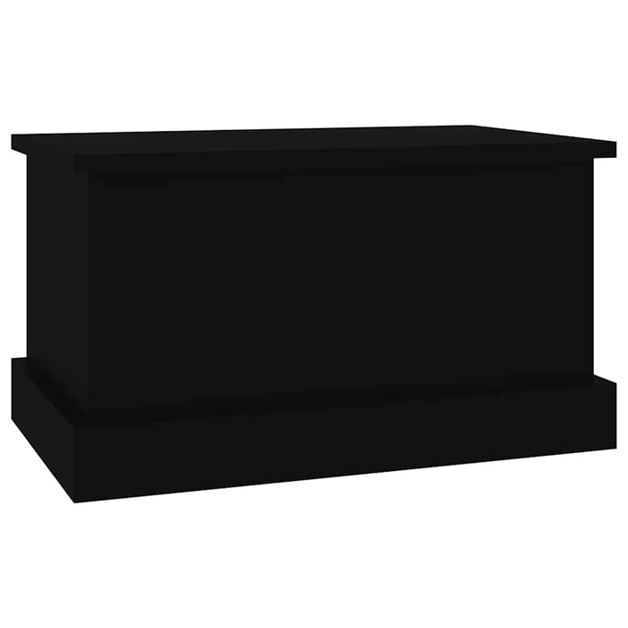 Raft de depozitare, negru, 50x30x28 cm, lemn prelucrat - WALTI WALTI