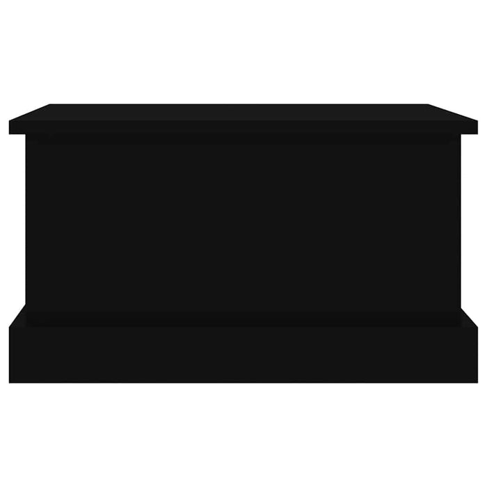 Raft de depozitare, negru, 50x30x28 cm, lemn prelucrat - WALTI WALTI