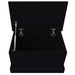 Raft de depozitare, negru, 50x30x28 cm, lemn prelucrat - WALTI WALTI