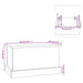 Cutie de depozitare din lemn stratificat, stejar Sonoma, 50x30x28 cm - WALTI WALTI