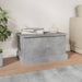 Cutie de depozitare, gri beton, 50x30x28 cm, lemn prelucrat - WALTI WALTI