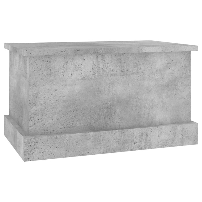 Cutie de depozitare, gri beton, 50x30x28 cm, lemn prelucrat - WALTI WALTI