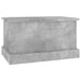 Cutie de depozitare, gri beton, 50x30x28 cm, lemn prelucrat - WALTI WALTI
