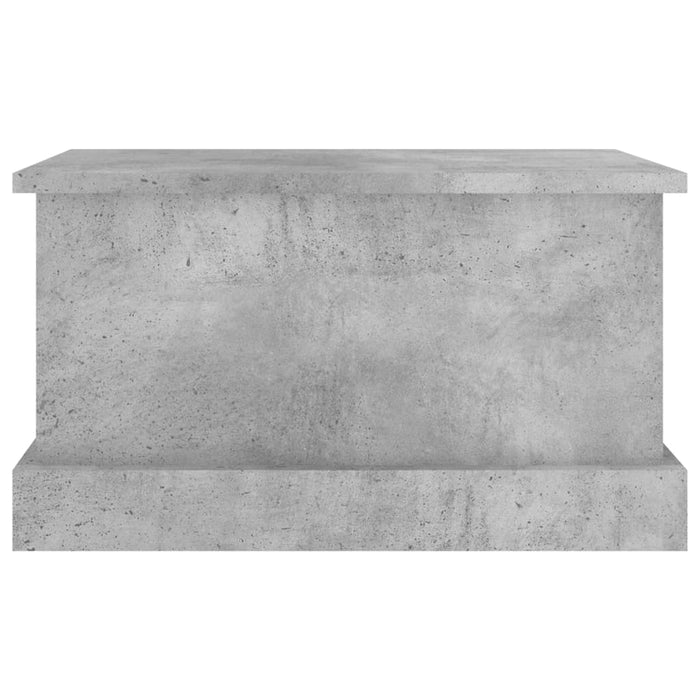 Cutie de depozitare, gri beton, 50x30x28 cm, lemn prelucrat - WALTI WALTI