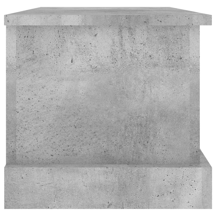 Cutie de depozitare, gri beton, 50x30x28 cm, lemn prelucrat - WALTI WALTI