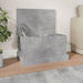 Cutie de depozitare, gri beton, 50x30x28 cm, lemn prelucrat - WALTI WALTI