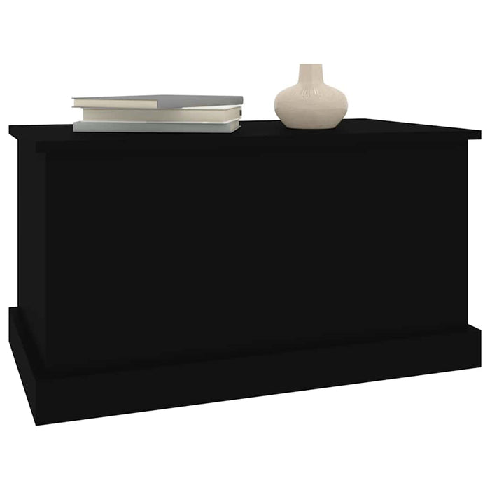 Cutie de depozitare, negru, 70x40x38 cm, lemn prelucrat - WALTI WALTI