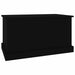 Cutie de depozitare, negru, 70x40x38 cm, lemn prelucrat - WALTI WALTI