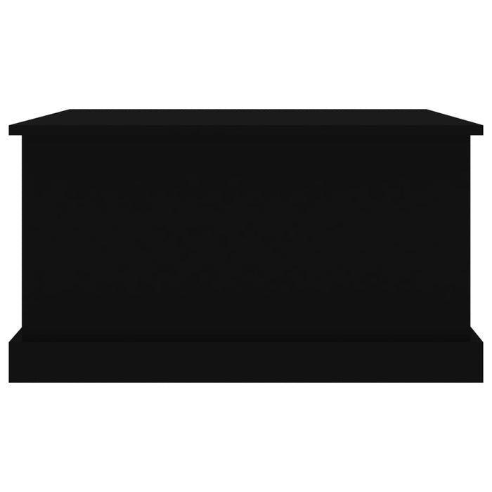 Cutie de depozitare, negru, 70x40x38 cm, lemn prelucrat - WALTI WALTI