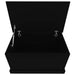Cutie de depozitare, negru, 70x40x38 cm, lemn prelucrat - WALTI WALTI