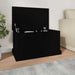 Cutie de depozitare, negru, 70x40x38 cm, lemn prelucrat - WALTI WALTI
