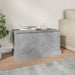 Cutie de depozitare, gri beton, 70x40x38 cm, lemn prelucrat - WALTI WALTI