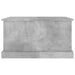 Cutie de depozitare, gri beton, 70x40x38 cm, lemn prelucrat - WALTI WALTI