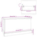 Cutie de depozitare, gri beton, 70x40x38 cm, lemn prelucrat - WALTI WALTI