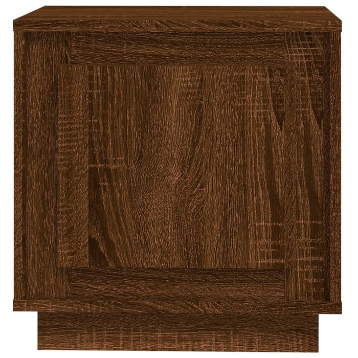 Noptieră, stejar maro, 44x35x45 cm, lemn prelucrat - WALTI WALTI