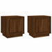 Noptiere, 2 buc., stejar maro, 44x35x45 cm, lemn prelucrat - WALTI WALTI