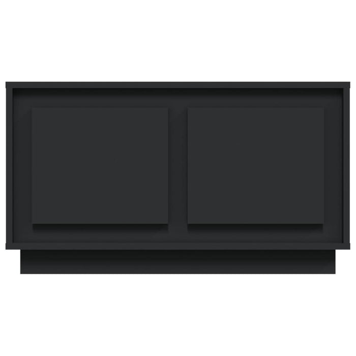 Comodă TV, negru, 80x35x45 cm, lemn prelucrat - WALTI WALTI
