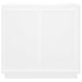 Dulap, alb, 80x34x75 cm, lemn prelucrat - WALTI WALTI