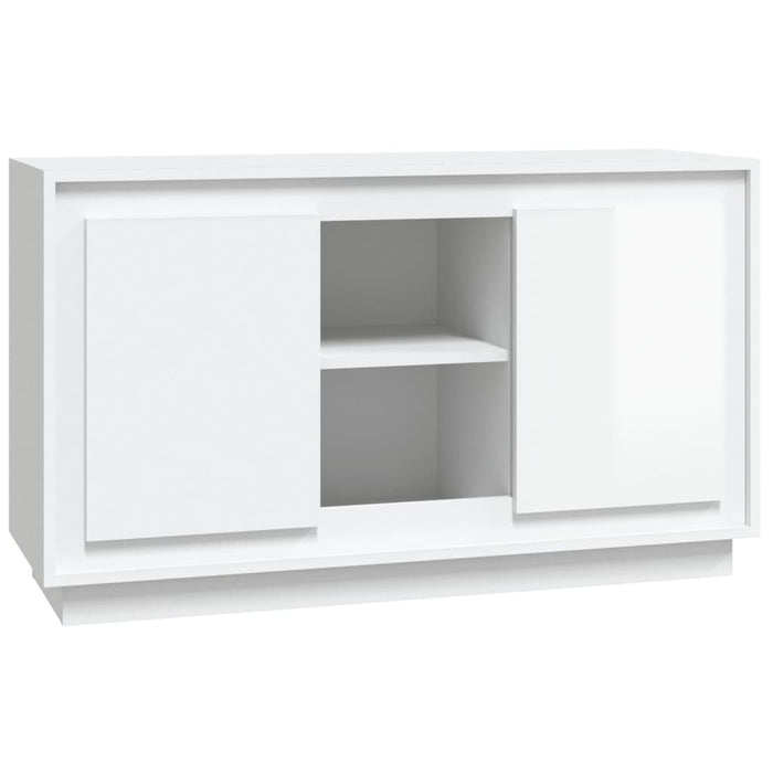 Dulap, alb extralucios, 102x35x60 cm, lemn prelucrat WALTI